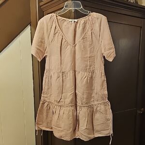 Madewell Womens (M) Casual Dress in Soft Pink